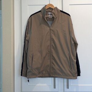 Reebok‎ Vintage Men's Zip Up Jacket Size L Casual Lightweight athleisure running